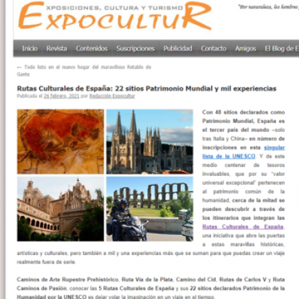 Rutas Culturales de España: 22 sitios Patrimonio Mundial y mil experiencias