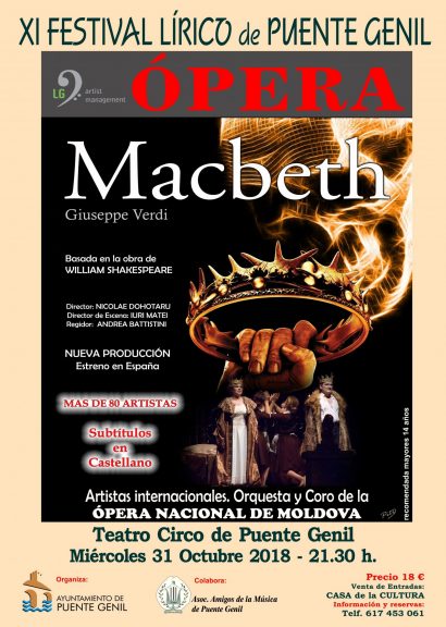 XI Festival Lírico: Ópera Macbeth