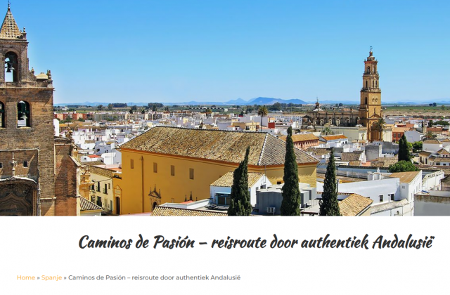 Caminos de Pasión en Grijsopreis.nl