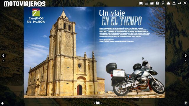 Caminos de Pasión en Revista Motoviajeros: Un viaje en el tiempo