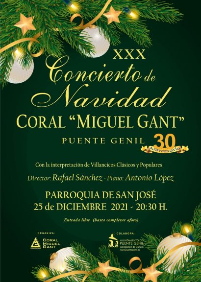 XXX Concierto de Navidad Coral “Miguel Gant”, Puente Genil
