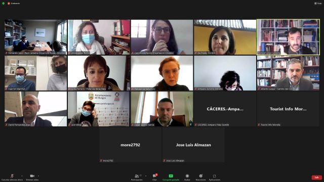 Rutas Culturales de España se reúne con representantes y técnicos de las localidades ‘Cruce de Caminos’ para comunicar sus principales líneas de acción