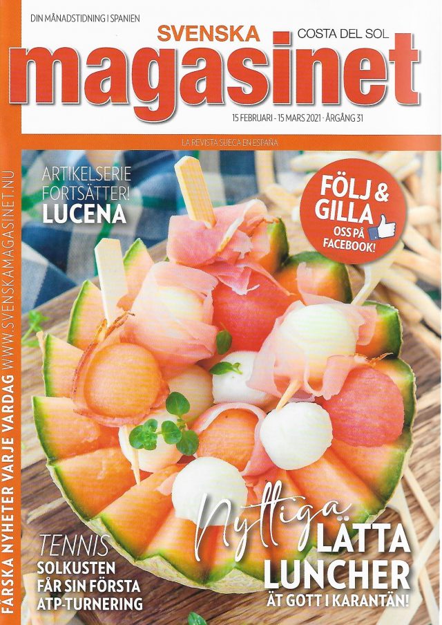 Reportaje de Lucena en Magasinet