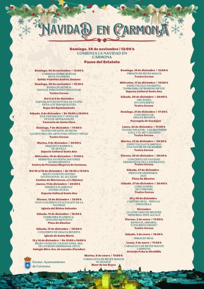 Carmona en Navidad