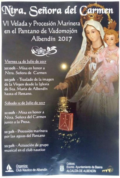 Verbena de la Virgen del Carmen, Albendín, Baena