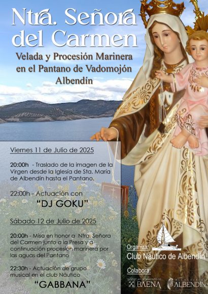 Verbena de la Virgen del Carmen, Albendín, Baena