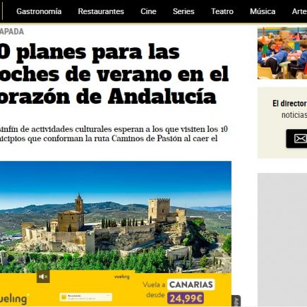 10 planes para las noches de verano en el corazón de Andalucía