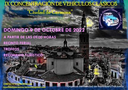Concentración de vehículos clásicos &#8216;Ciudad de Carmona&#8217;