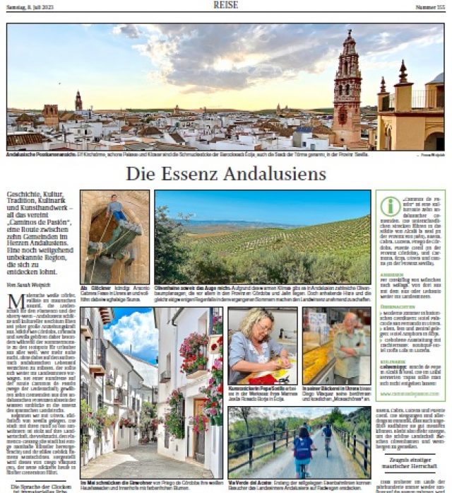 Caminos de Pasión en Passauer Neue Presse