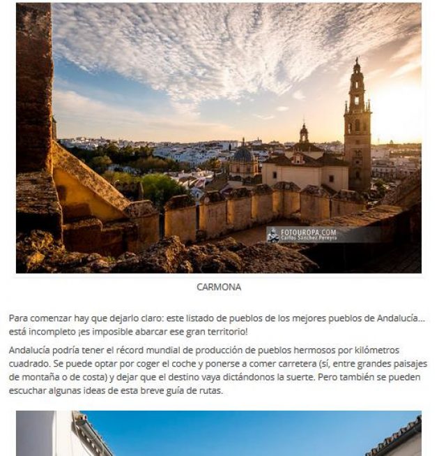 Andalucía: Recorrer sus mejores pueblos. Espíritu viajero