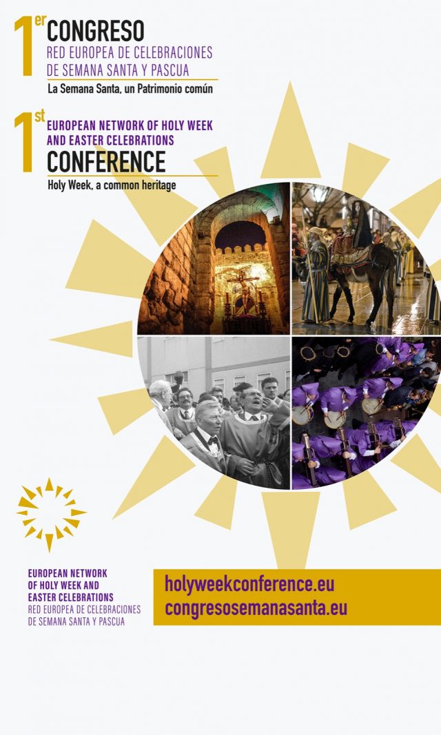 El I Congreso ‘La Semana Santa, un Patrimonio Común’ congregará 9  conferenciantes de 3 países y 23 comunicaciones