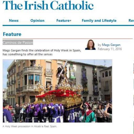 Caminos de Pasión en The Irish Catholic