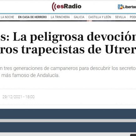 La peligrosa devoción de los campaneros trapecistas de Utrera