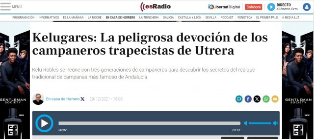 La peligrosa devoción de los campaneros trapecistas de Utrera