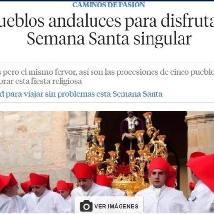 Cinco pueblos andaluces para disfrutar de una Semana Santa singular