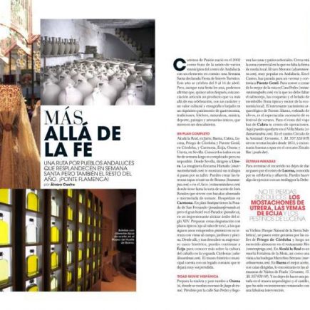 Más allá de la fe. Revista Marie Claire