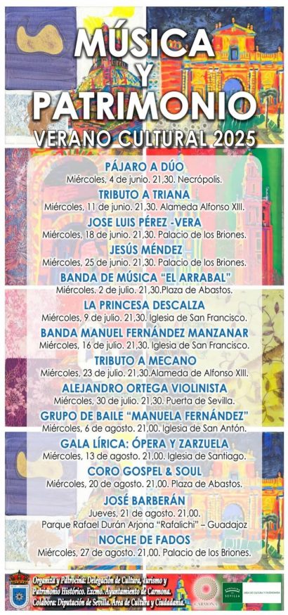 Ciclo Música y Patrimonio. Verano Cultural, Carmona