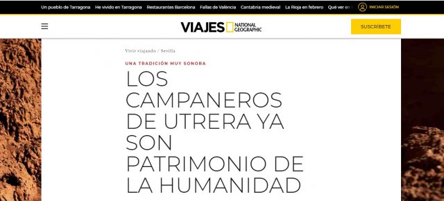 Los campaneros de Utrera ya son Patrimonio de la Humanidad