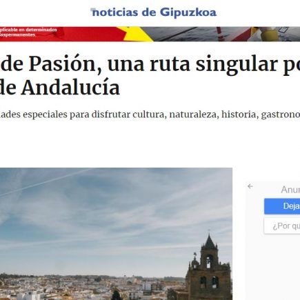 Caminos de Pasión, una ruta singular por el corazón de Andalucía