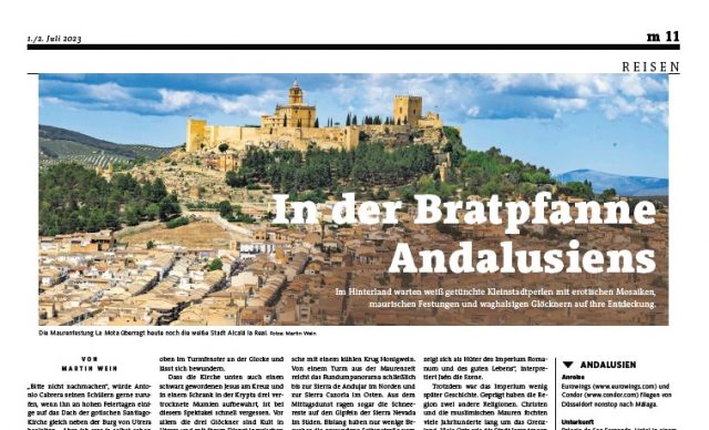 Reportaje sobre la ruta en Stuttgarter Nachrichten, Stuttgarter Zeitung