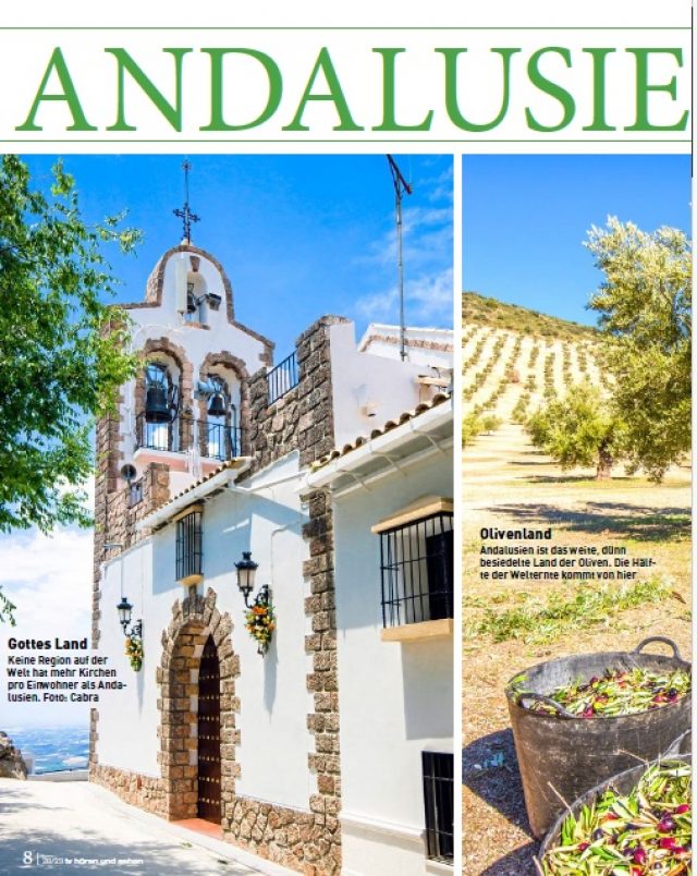 Reportaje de la ruta Caminos de Pasión en TV Hören + Sehe