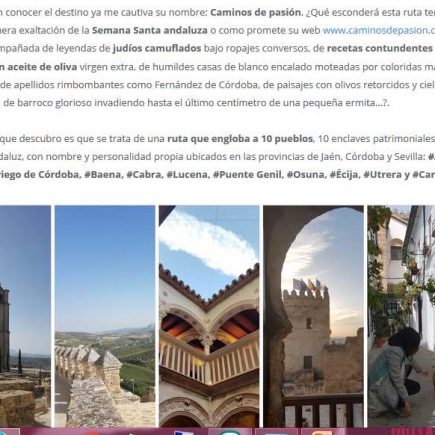 Caminos de Pasión en Vero4travel