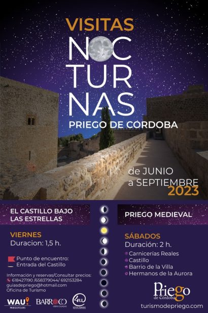 Visitas nocturnas Priego de Córdoba