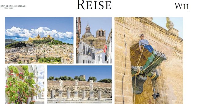 Reportaje sobre Caminos de Pasión en Bremer Tageszeitungen/Weser Kurier