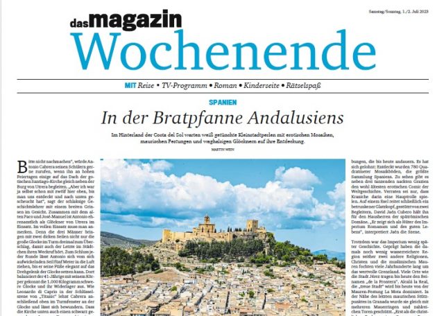 Reportaje sobre los municipios de la ruta en Neue Westfälische/Neue Osnabrücker Zeitung